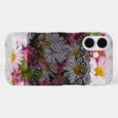 レース付実在き美しい装飾写真デイジー Case-Mate iPhoneケース (裏面 (横))