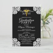 レース写真看護学校 |医学の卒業 招待状 (スタンド正面)