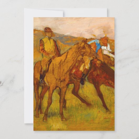 レース前のエドガー・デガ セーブザデート (正面)