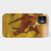 レース前のエドガー・デガ Case-Mate iPhoneケース (裏面(横))