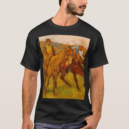 レース前のエドガー・デガ Tシャツ (正面)