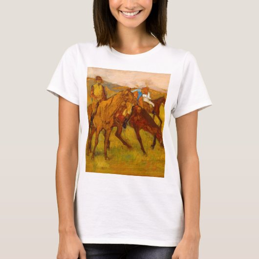 レース前のエドガー・デガ Tシャツ (正面)