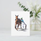 レース前 ポストカード (スタンド正面)