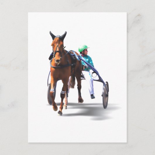 レース前 ポストカード (正面)