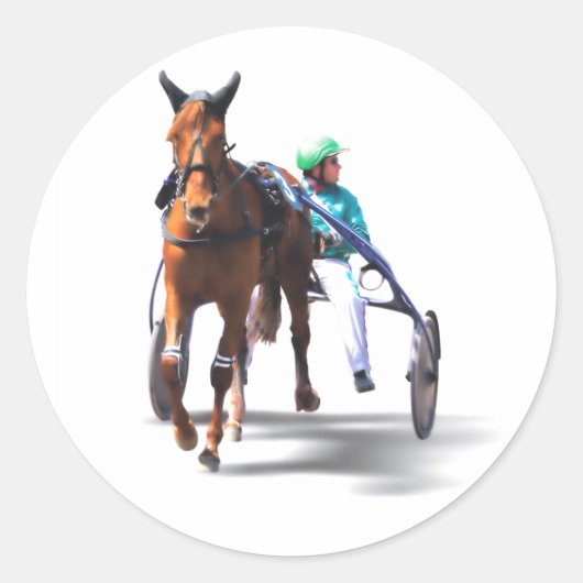 レース前 ラウンドシール (正面)