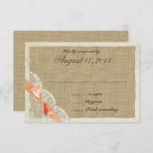 レース及びコーラルボウカントリー応答カード 出欠カード (正面/裏面)