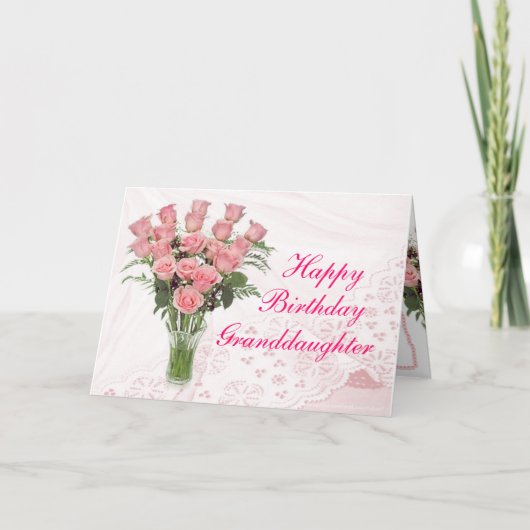 レース及びバラは大事な行事をBqtカスタマイズ カード (正面)