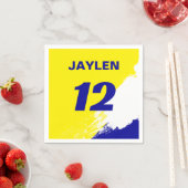 レース名とナンバースポーツ スタンダードカクテルナプキン (インサイチュ)