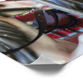 レース回転木馬馬 ポスター (角)