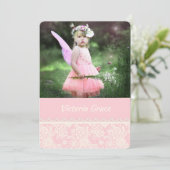 レース大切フォト招待状 招待状 (スタンド正面)