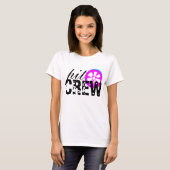 レース妻リムレーシングカーピットクルー Tシャツ (正面フル)