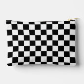 レース市松模様にフラッグ個人 アクセサリーポーチ (裏面)