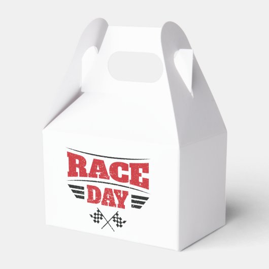 レース市松模様に日旗車レース フェイバーボックス (正面サイド)