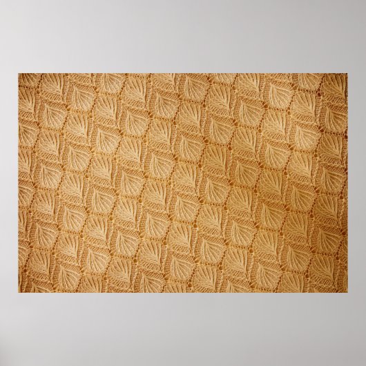 レース布質感 ポスター (正面)