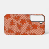 レース暗い銅フローラサムスンギャラクシーS6、タフ SAMSUNG GALAXYケース (裏面横)