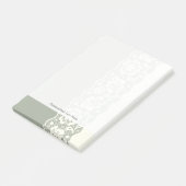 レース模様,花のヴィンテージ5 ポストイット (アングル)