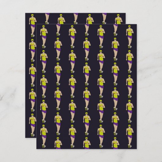 レース歩く (正面/裏面)