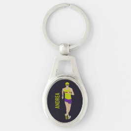 レース歩く キーホルダー