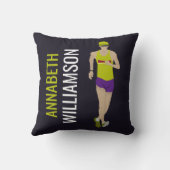 レース歩く クッション (裏面)