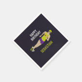 レース歩く スタンダードカクテルナプキン (角)