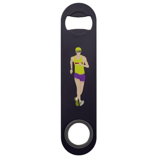 レース歩く スピード栓抜き (正面)