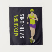 レース歩く タペストリー (正面)