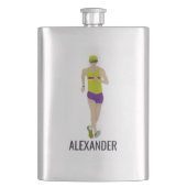 レース歩く フラスク (正面)