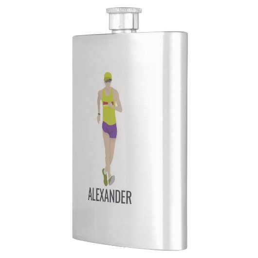 レース歩く フラスク (左)