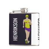 レース歩く フラスク (正面)