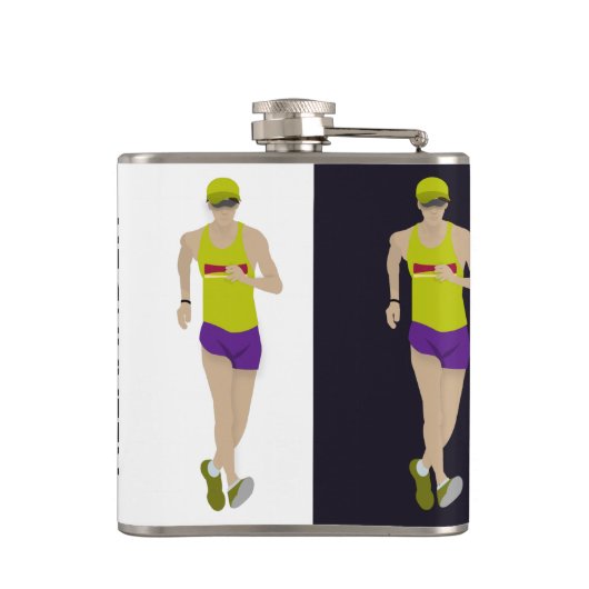 レース歩く フラスク (裏面)