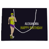 レース歩く ラージペーパーバッグ (正面)