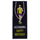 レース歩く ワインギフトバッグ (裏面)