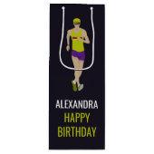 レース歩く ワインギフトバッグ (正面)