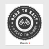 レース生まれホイールバッジへ シール (シート)