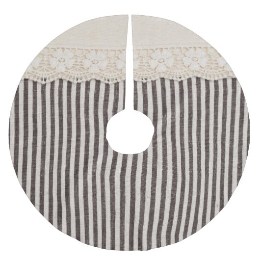 レース生地のテキスタイルのテクスチャ、背景パターン。 ブラッシュドポリエステルツリースカート (正面)