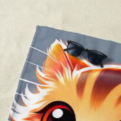 レース用の子猫 ビーチタオル (インサイチュ)