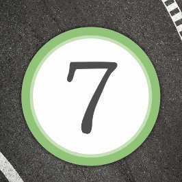 レース番号 ラウンドシール