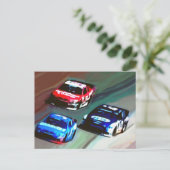 「レース空白のデー」はがき ポストカード (スタンド正面)