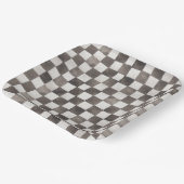 レース紙プレート |ダートバイクパーティープレート ペーパープレート (傾斜あり)