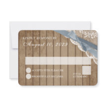 レース素朴とバーンウッドウェディングRSVP