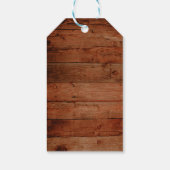 レース素朴ひまわり結婚式の引き出物ギフトラベル ギフトタグ (裏面)