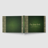 レース素朴カスタムイベントキープサパーソナル ゲストブック (全面)