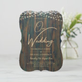 レース素朴ジプソフィラライツメイスンジャー結婚ズ 招待状 (スタンド正面)