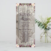 レース素朴ジャールウッド&ストリングライトのメ結婚ニュー メニュー (スタンド正面)