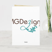 レース素朴包まれたメイソン結婚の瓶 サンキューカード (裏面)