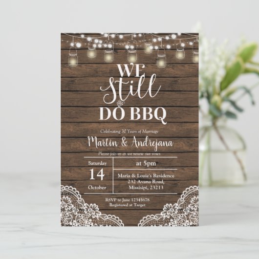 レース結婚の記念日まだ記念日だ 招待状 (スタンド正面)