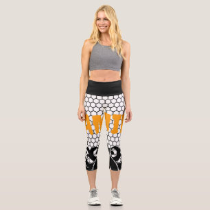 レース縁どの Zazzle_Growshop。 カプリレギンス