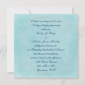 レース航海の結婚式招待状 招待状 (裏面)