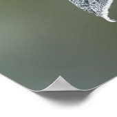 レース葉 ポスター (角)