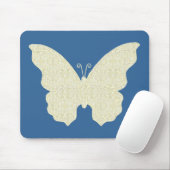レース蝶マウスパッド マウスパッド (マウス)